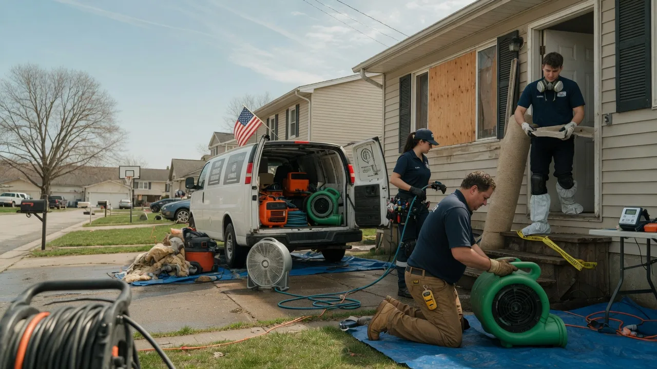 Water Damage Restoration in Ford, KS near me